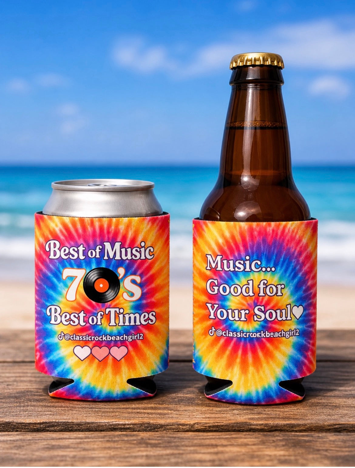 70’s Koozies.   Best of Music….Best of Times
